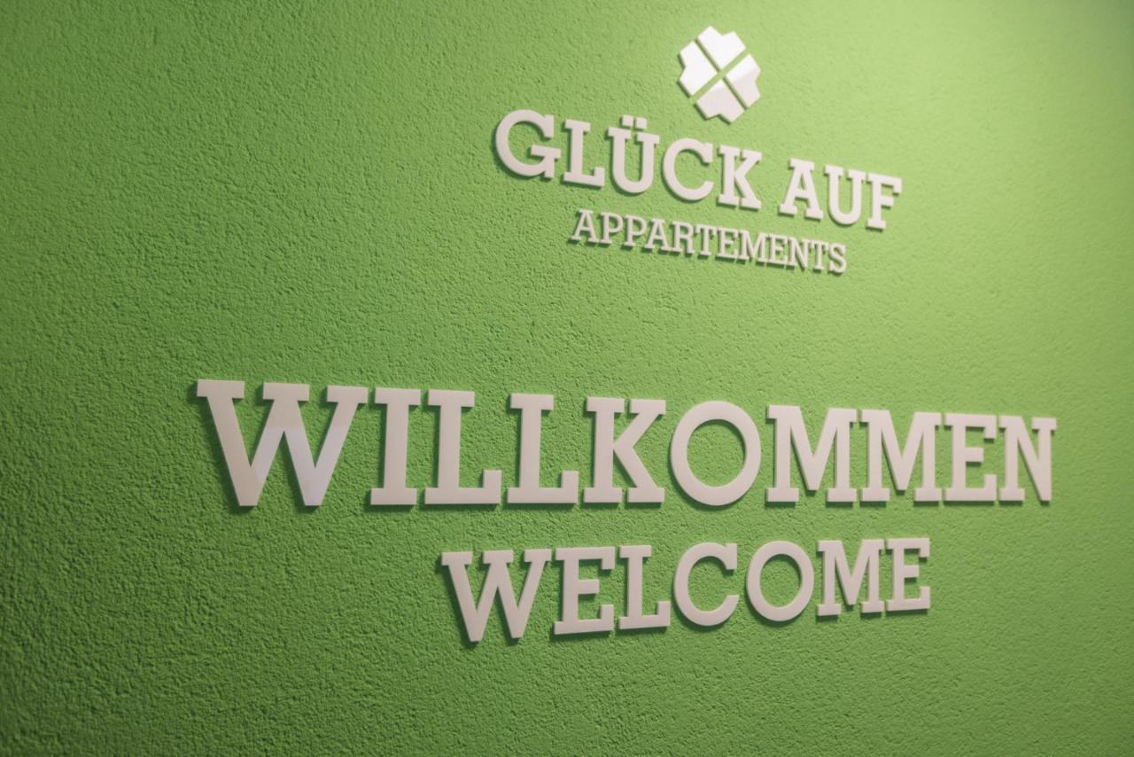 Glueck Auf Appartements Ruettenscheiderstrasse エッセン エクステリア 写真